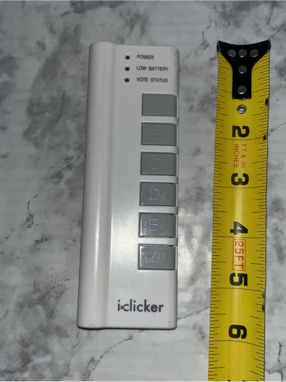 iClicker 1st Generation Student Response Classroom Remote works